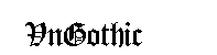 gothic abc font
