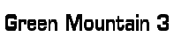 greenmoutain font